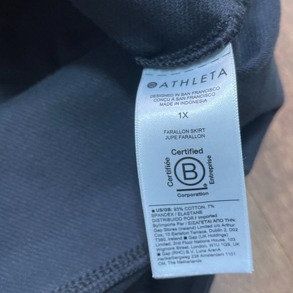 Athleta Farallon Skirt sz 1X - Picture 6 of 9